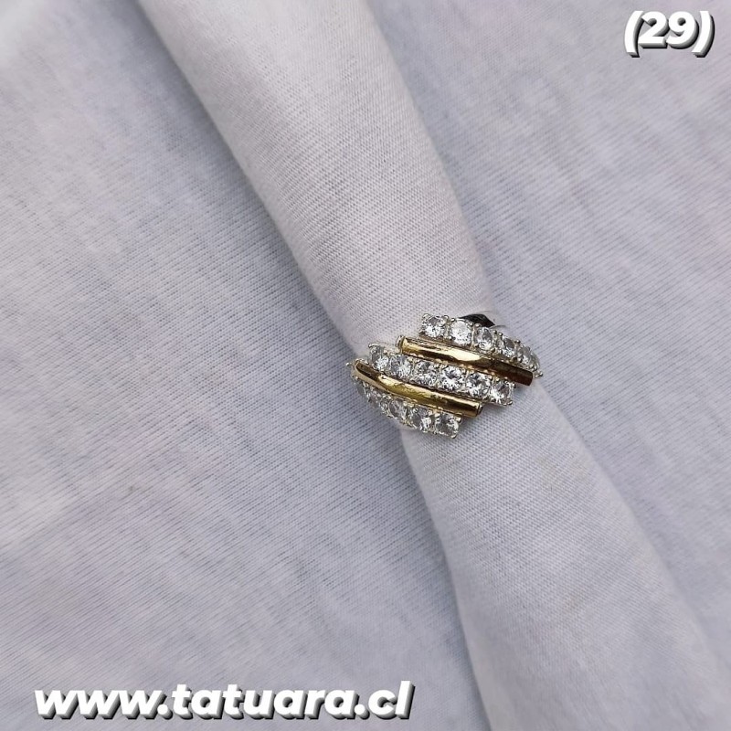 Anillo plata con oro (29) Anillo plata con oro (29)