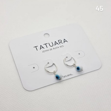 Argollas ojo turco(2)